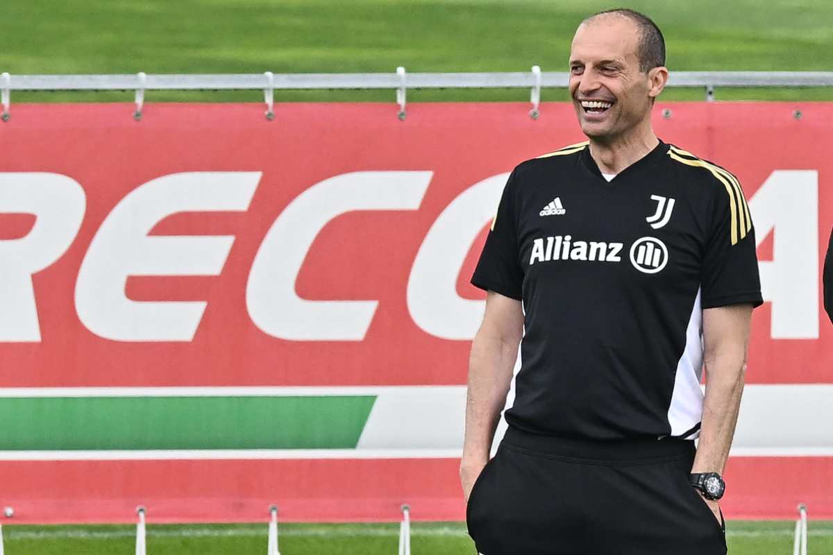 Massimiliano Allegri L'obiettivo per il centrocampo non cambia