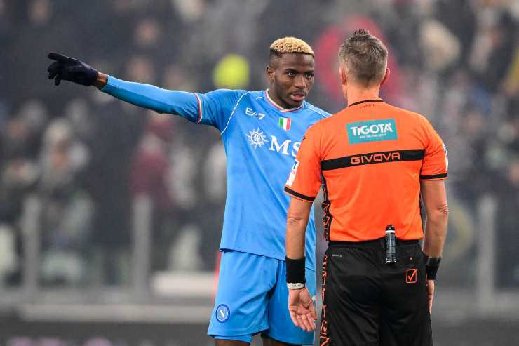 Juventus-Napoli, caos finale: parapiglia con Osimhen, ecco cosa è successo