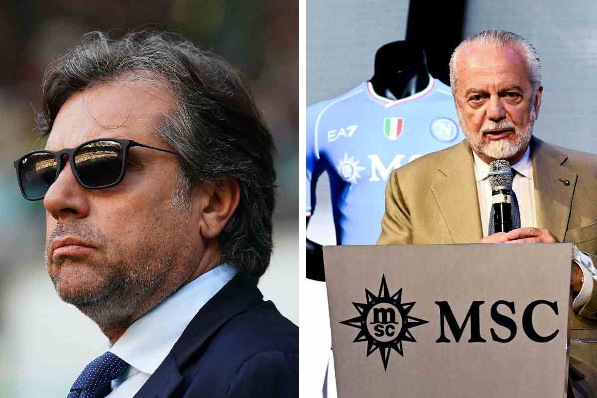 Cristiano Giuntoli Aurelio De Laurentiis