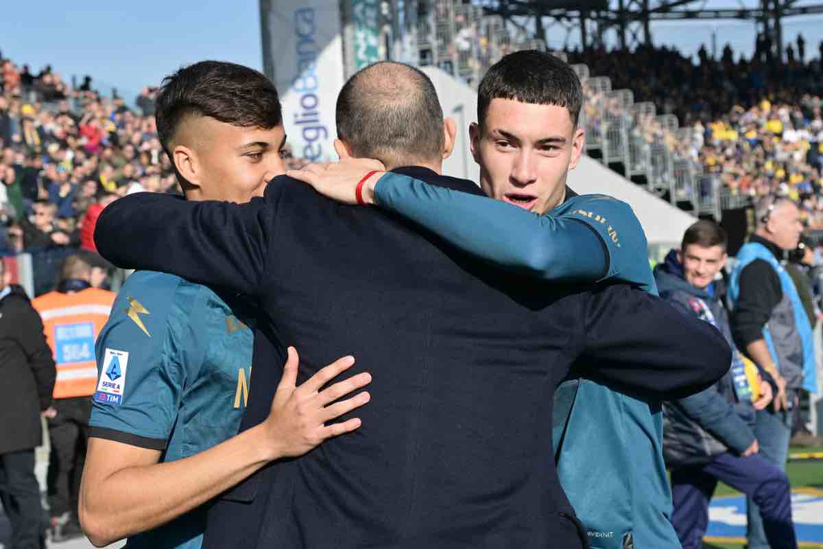 Juventus-Frosinone le formazioni ufficiali