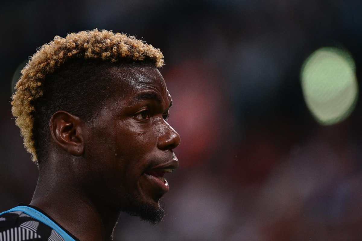 Pogba a San Siro per Inter Juventus 