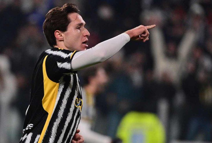 Federico Chiesa ai saluti