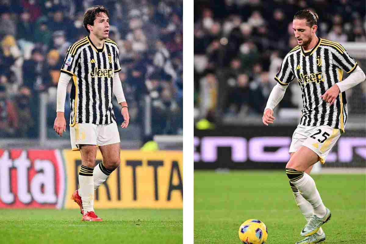 Federico Chiesa Adrien Rabiot