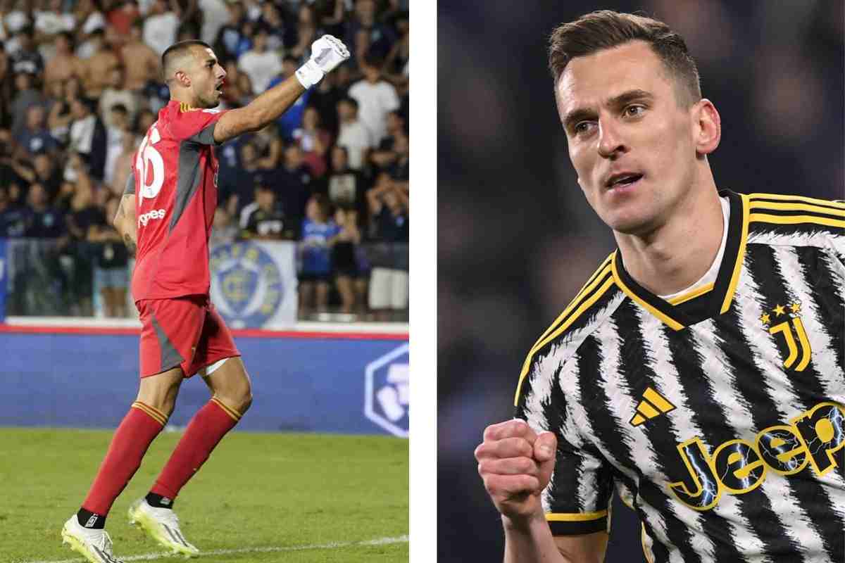 Mattia Perin Arek Milik