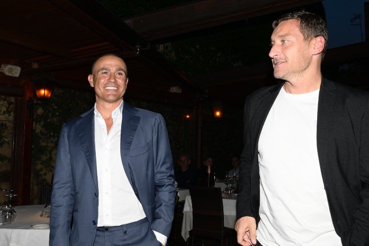 Cannavaro e Totti nell'Italia per il Mondiale Over 35
