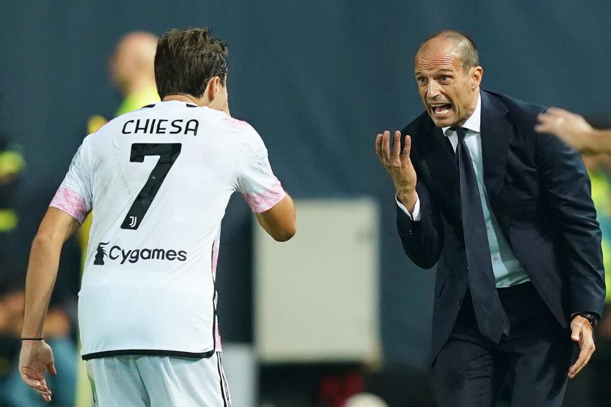 Chiesa Juventus: il suo futuro dipende anche da Allegri