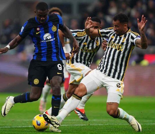 Contatto Thuram Danilo Inter Juventus