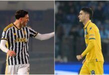 Juventus-Frosinone: le formazioni ufficiali