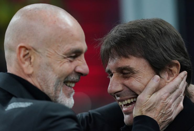 Stefano Pioli e Antonio Conte 