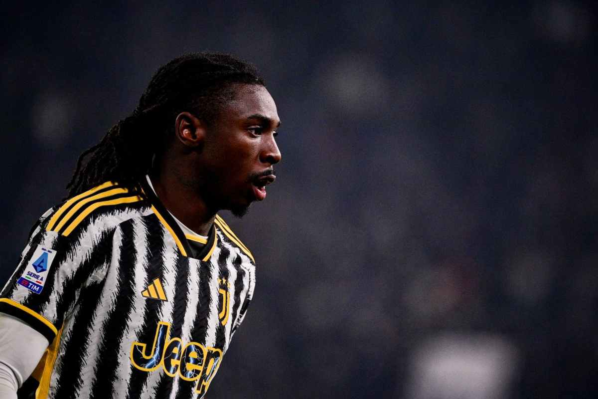 Scontro Juventus-Inter: Moise Kean nello scambio