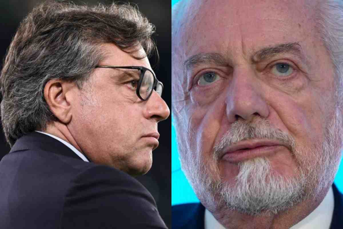 Cristiano Giuntoli Aurelio De Laurentiis