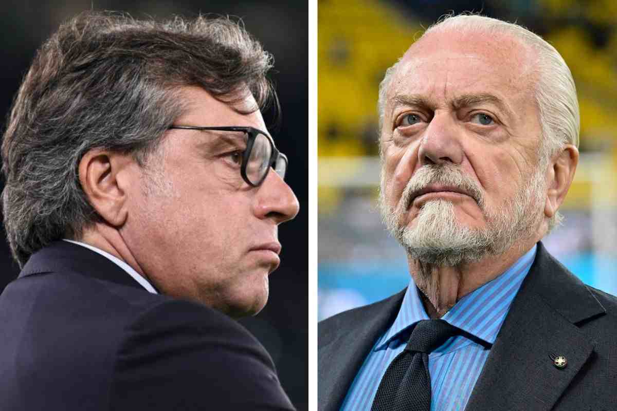 Giuntoli-De Laurentiis, giocano in difesa