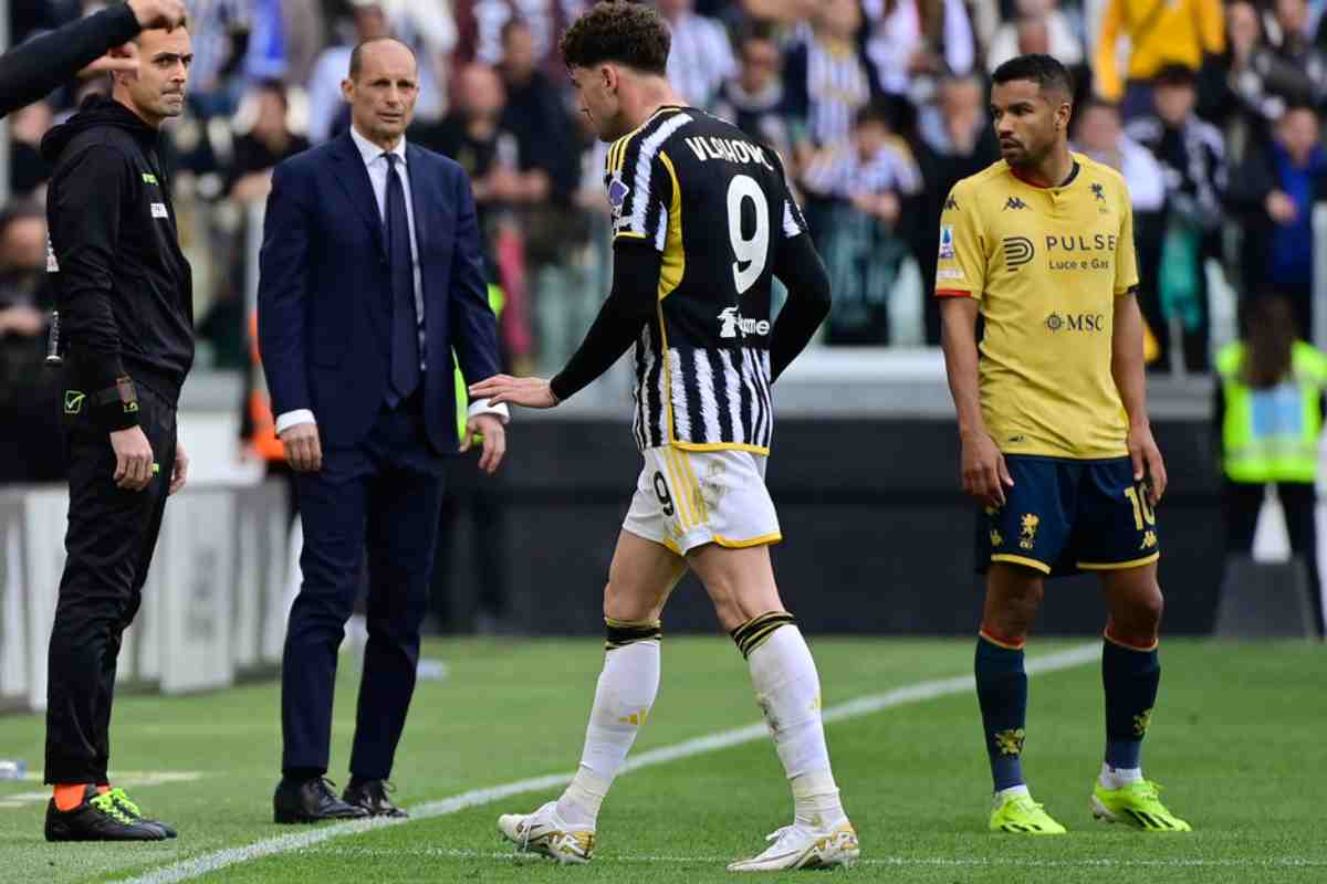 Juventus, batosta Vlahovic