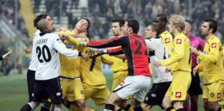 Serie A, finale rosso fuoco: esplode la rissa