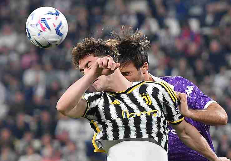 Juventus-Fiorentina, Vlahovic non festeggia: “fuga” lampo negli spogliatoi