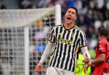 Juventus-Milan, Allegri lo cambia: Vlahovic è una furia in panchina