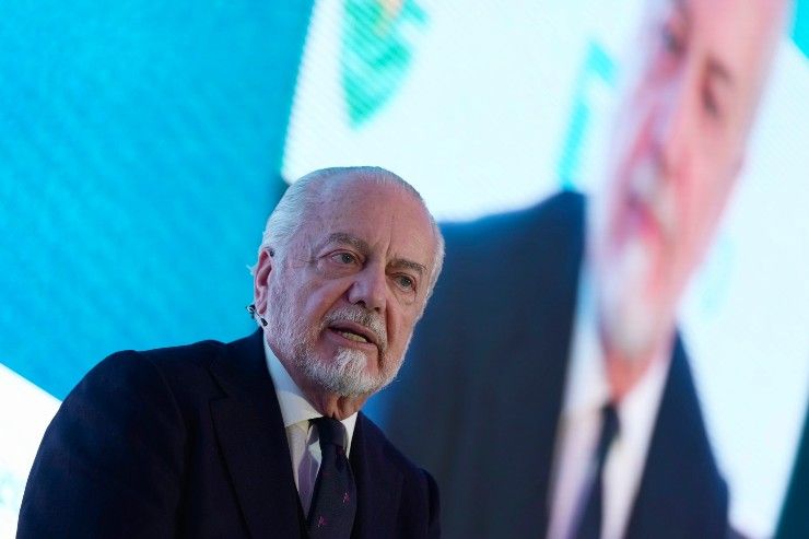 Pre accordo Conte-De Laurentiis, la rivelazione in diretta