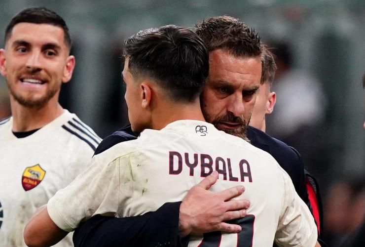 Daniele De Rossi e Paulo Dybala 