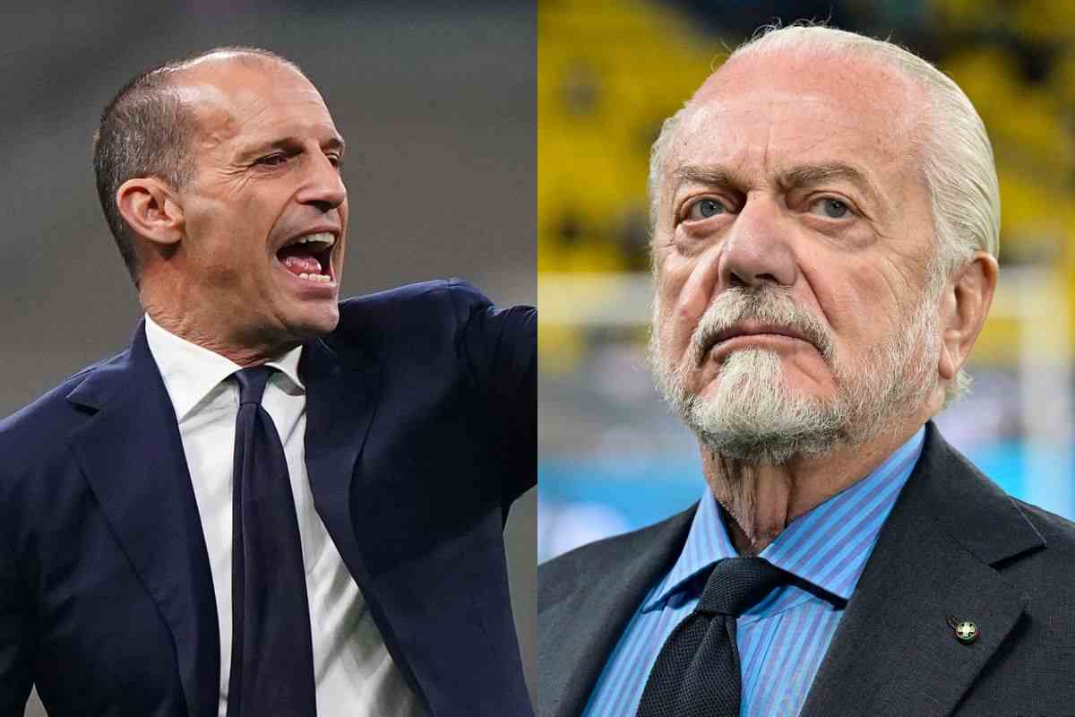 Allegri vola da De Laurentiis