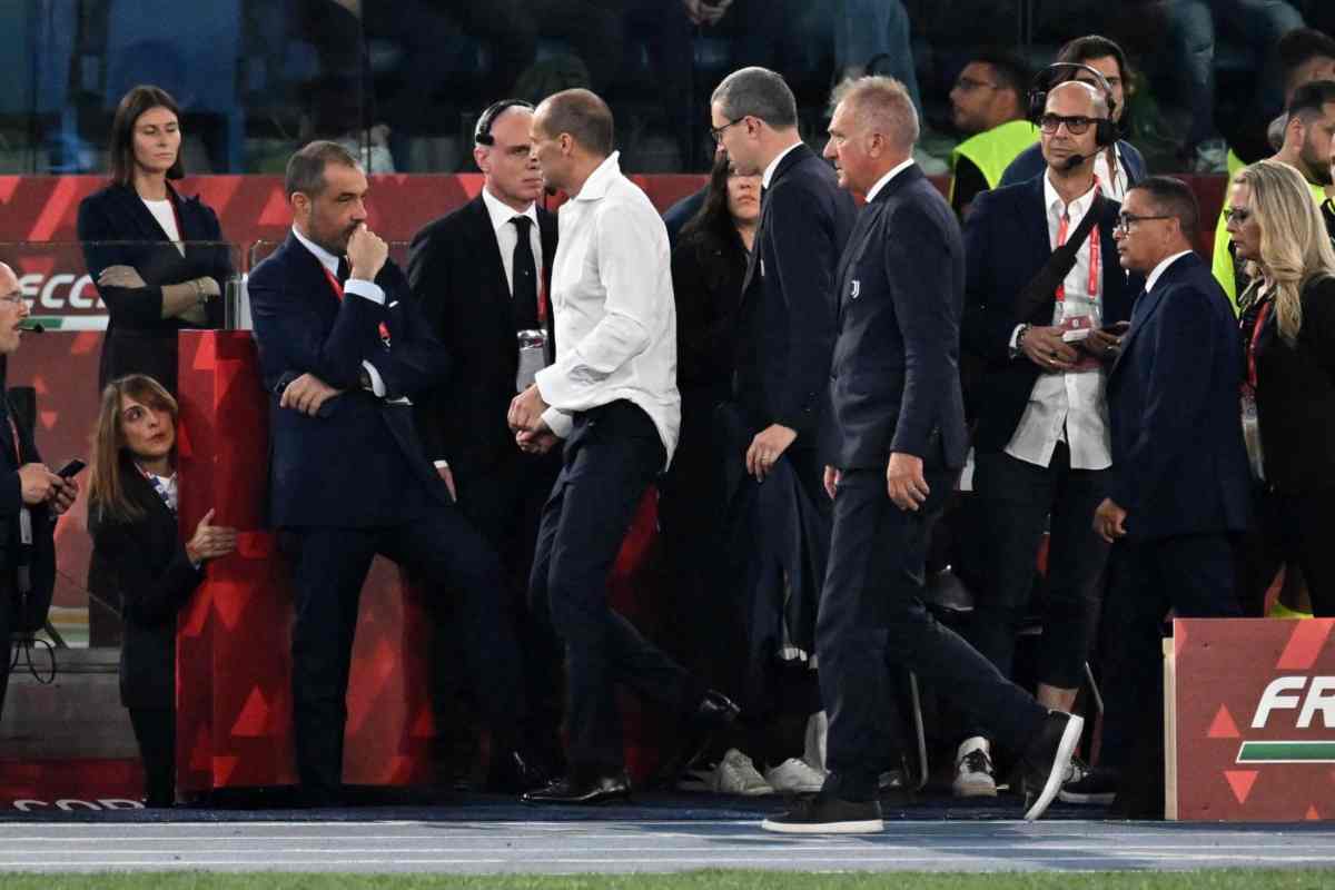 La Repubblica - Follia Allegri nel post partita: quasi alle mani con un giornalista