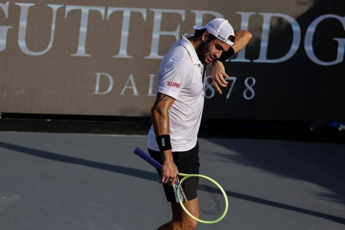 Matteo Berrettini, rivelazione inquietante