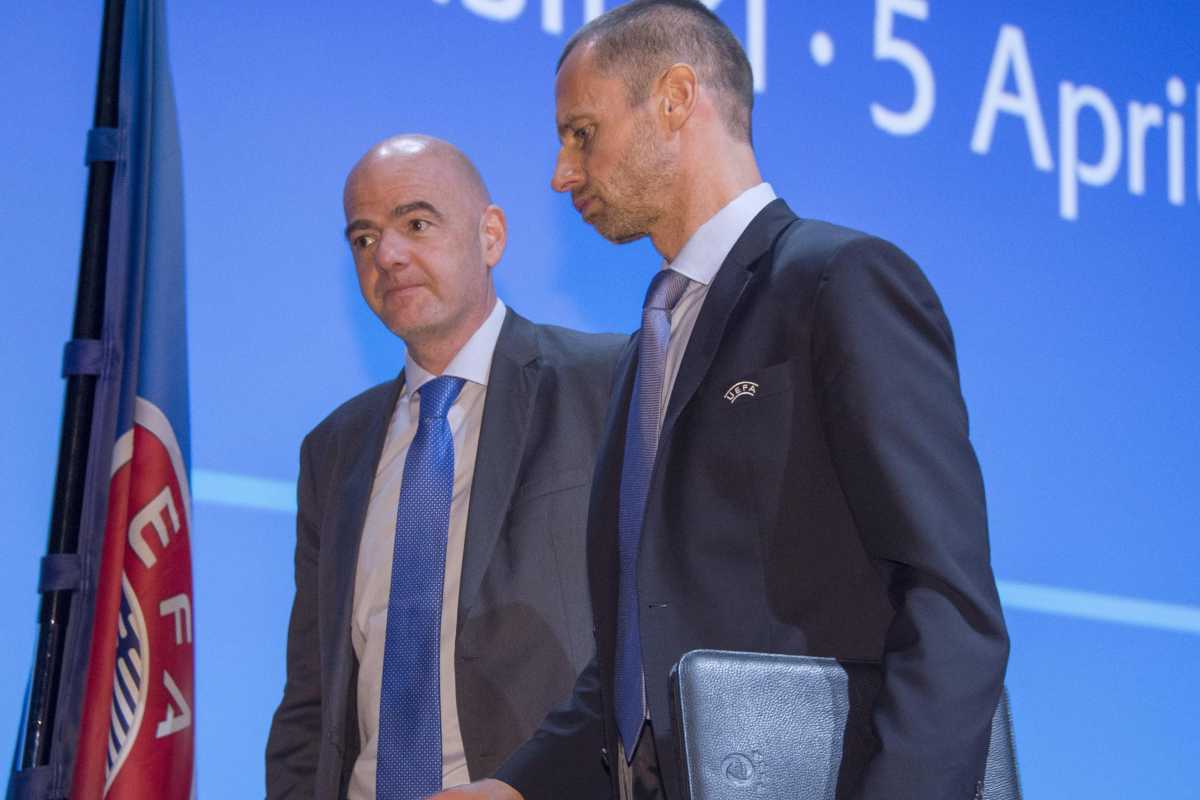 Ceferin e Infantino, arriva un’altra “mazzata”: “Basta restrizioni”