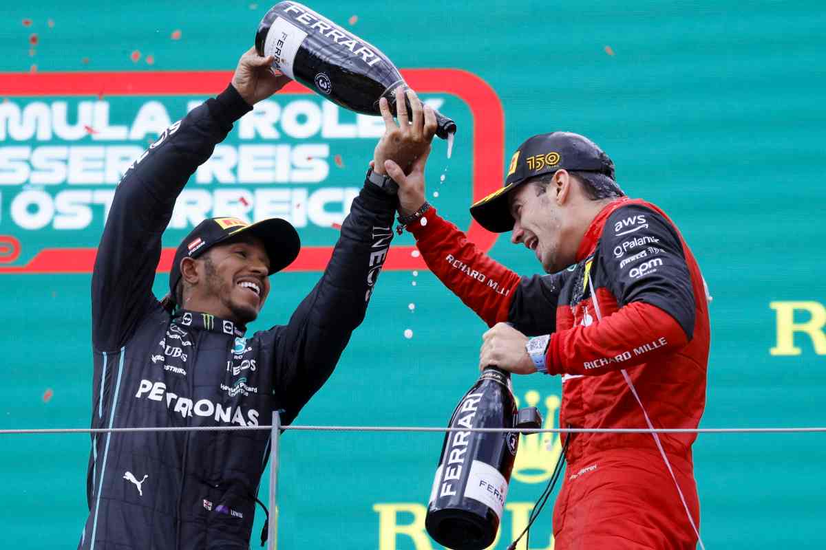 Hamilton e Leclerc subito contro
