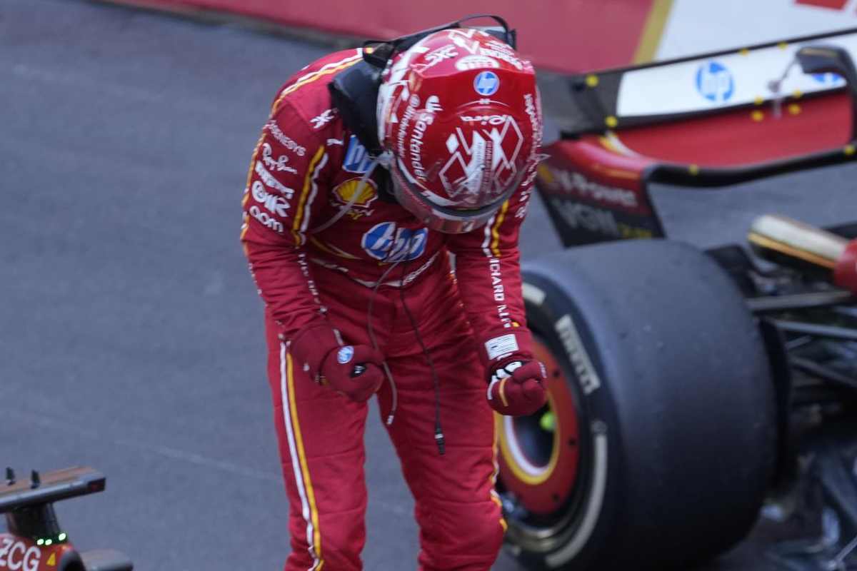 Leclerc, annuncio da lacrime in Ferrari