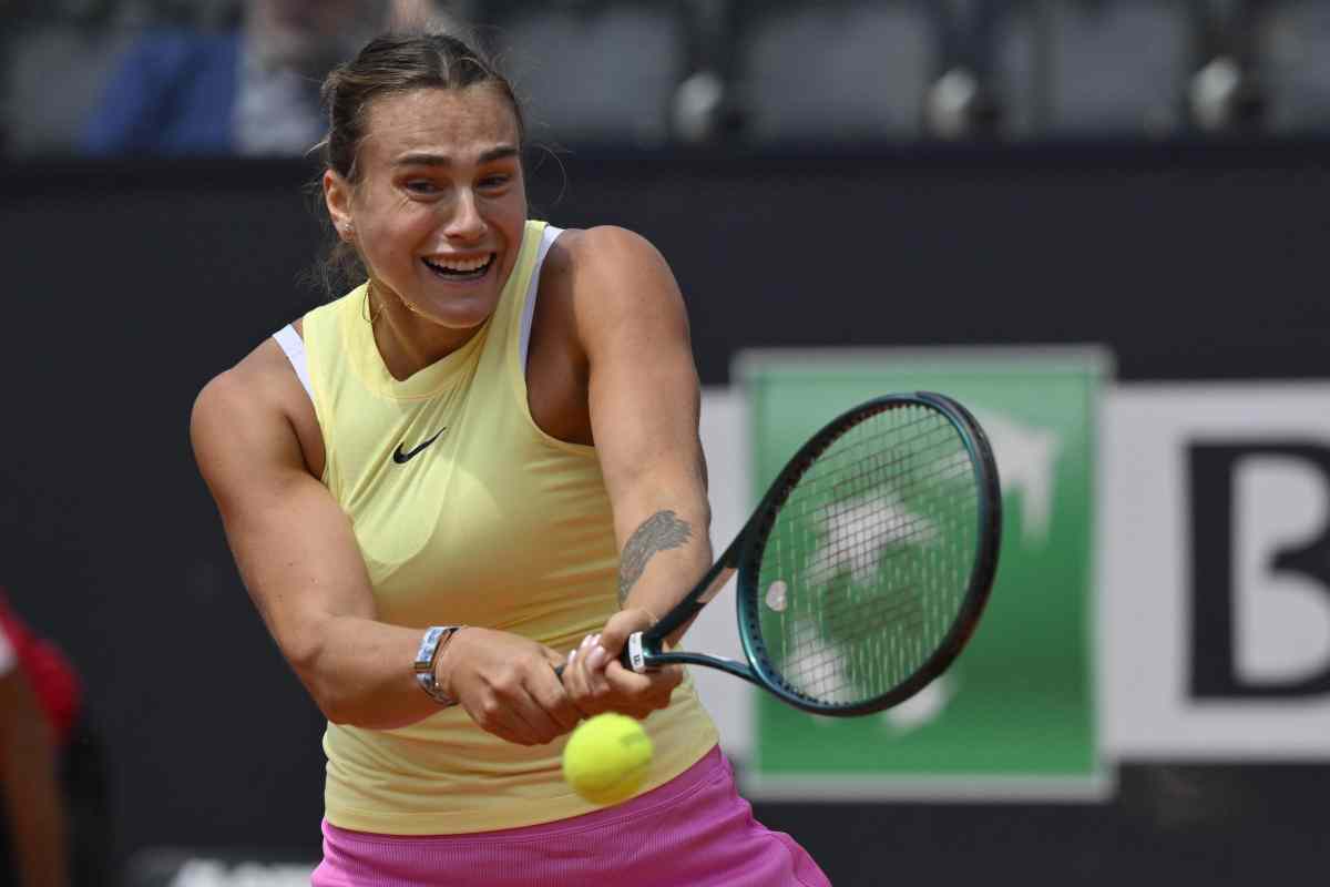 annuncio a sorpresa Sabalenka