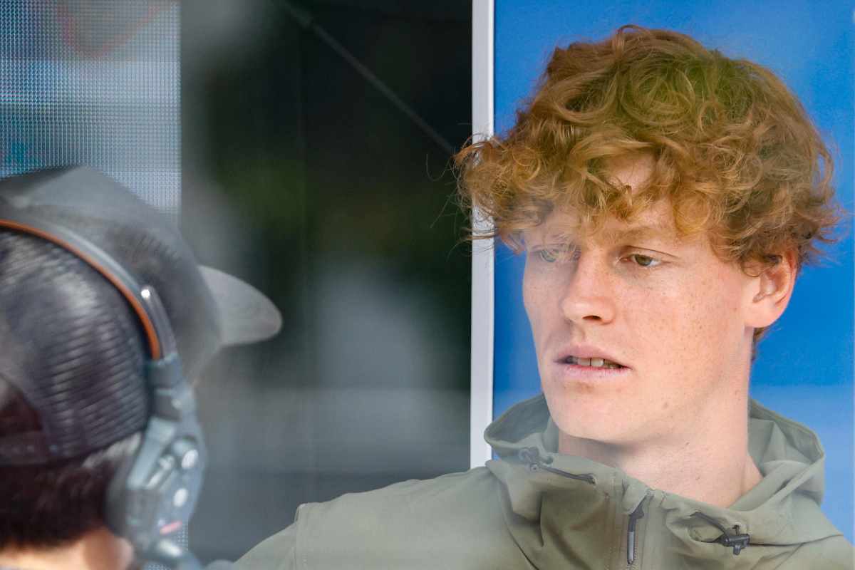 Arriva la doccia gelata per Sinner