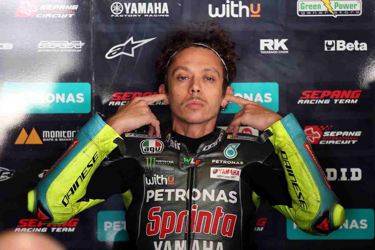 Valentino Rossi è rimasto senza parole
