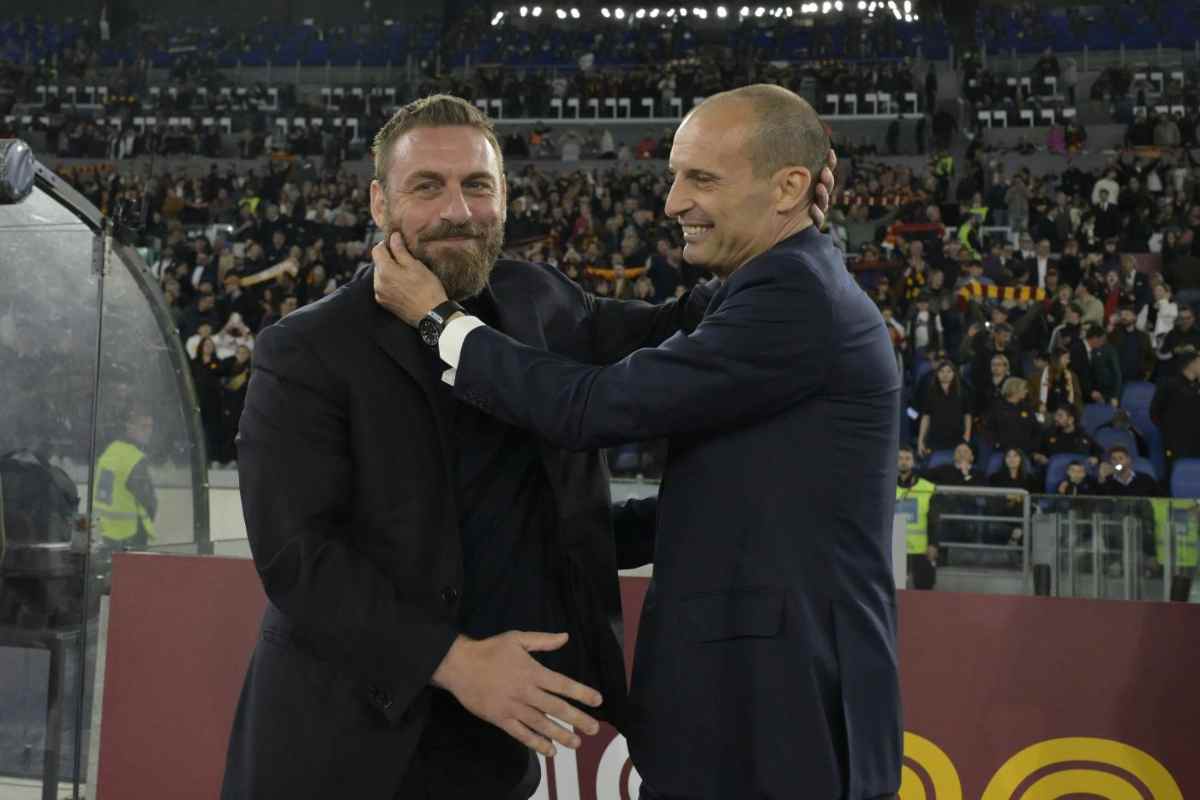 Daniele De Rossi Massimiliano Allegri