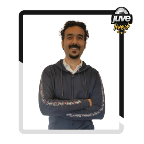 Primo piano di Francesco Del Vecchio della Redazione di Juvelive.it