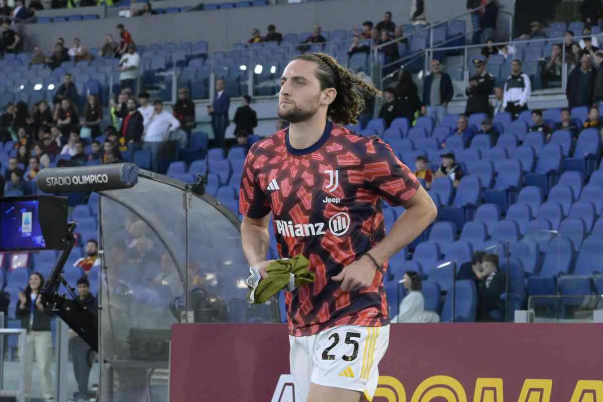 Rabiot può dire addio, Juve infuriata