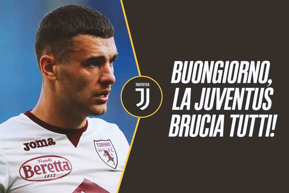 La Juve brucia tutti: scambio da sogno per avere Buongiorno