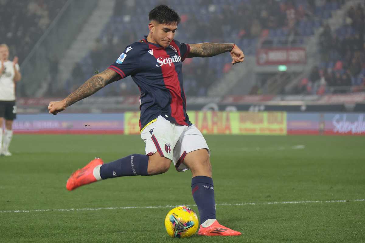 Santiago Castro in campo