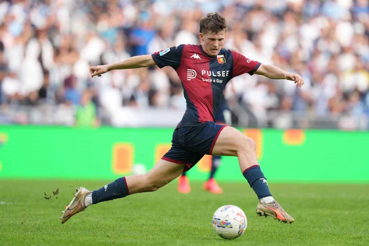 Morten Frendrup in campo