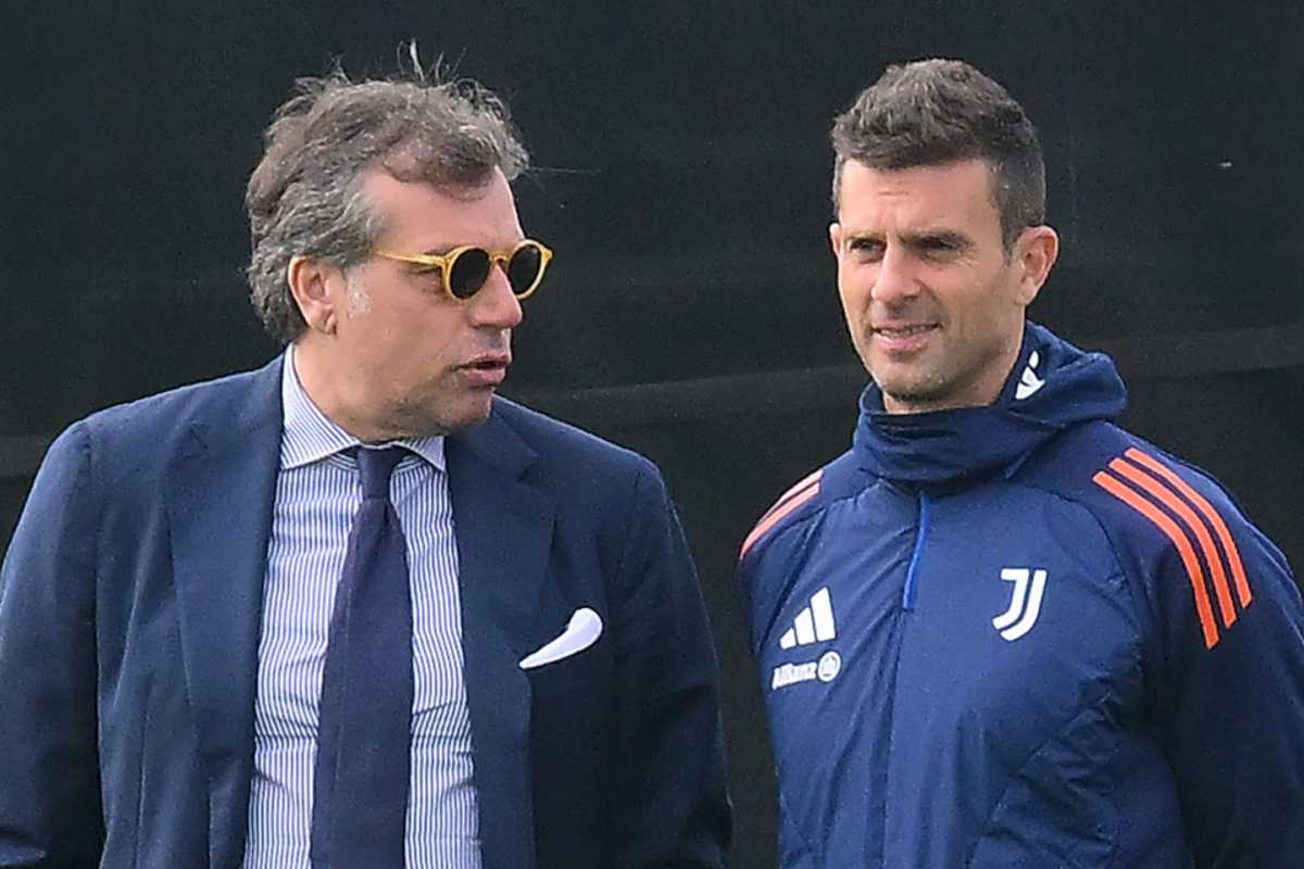 Giuntoli parla con Motta
