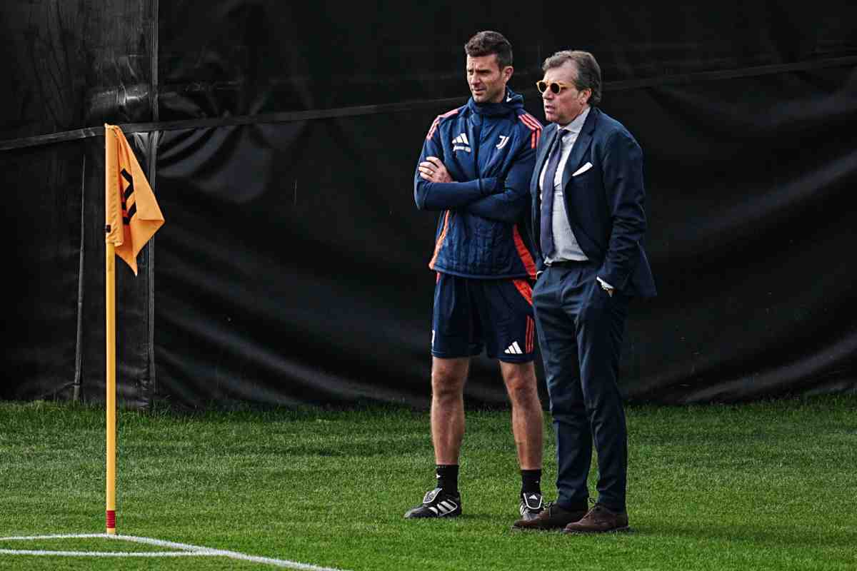 Thiago Motta e Cristiano Giuntoli