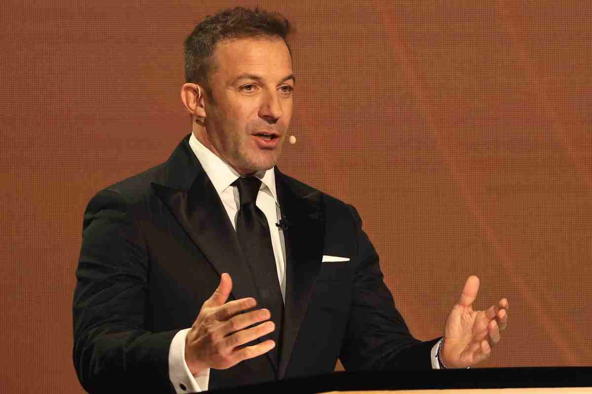 Alex Del Piero parla in pubblico