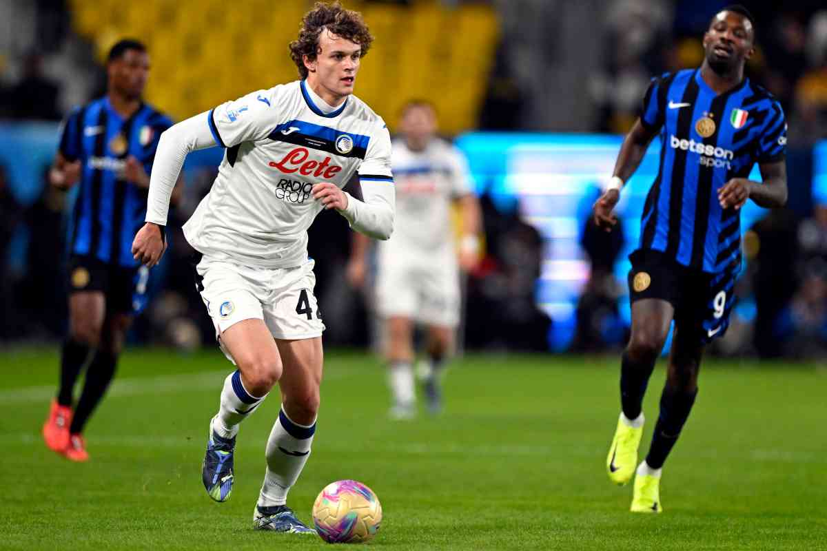 Giorgio Scalvini in campo