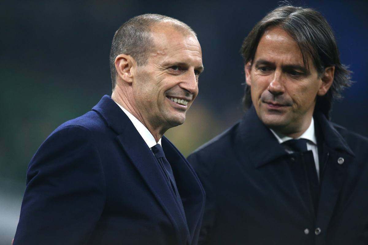 Massimiliano Allegri e Simone Inzaghi