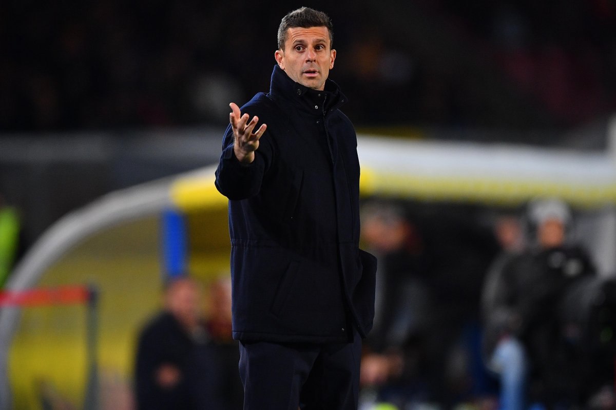 Thiago Motta a bordo campo