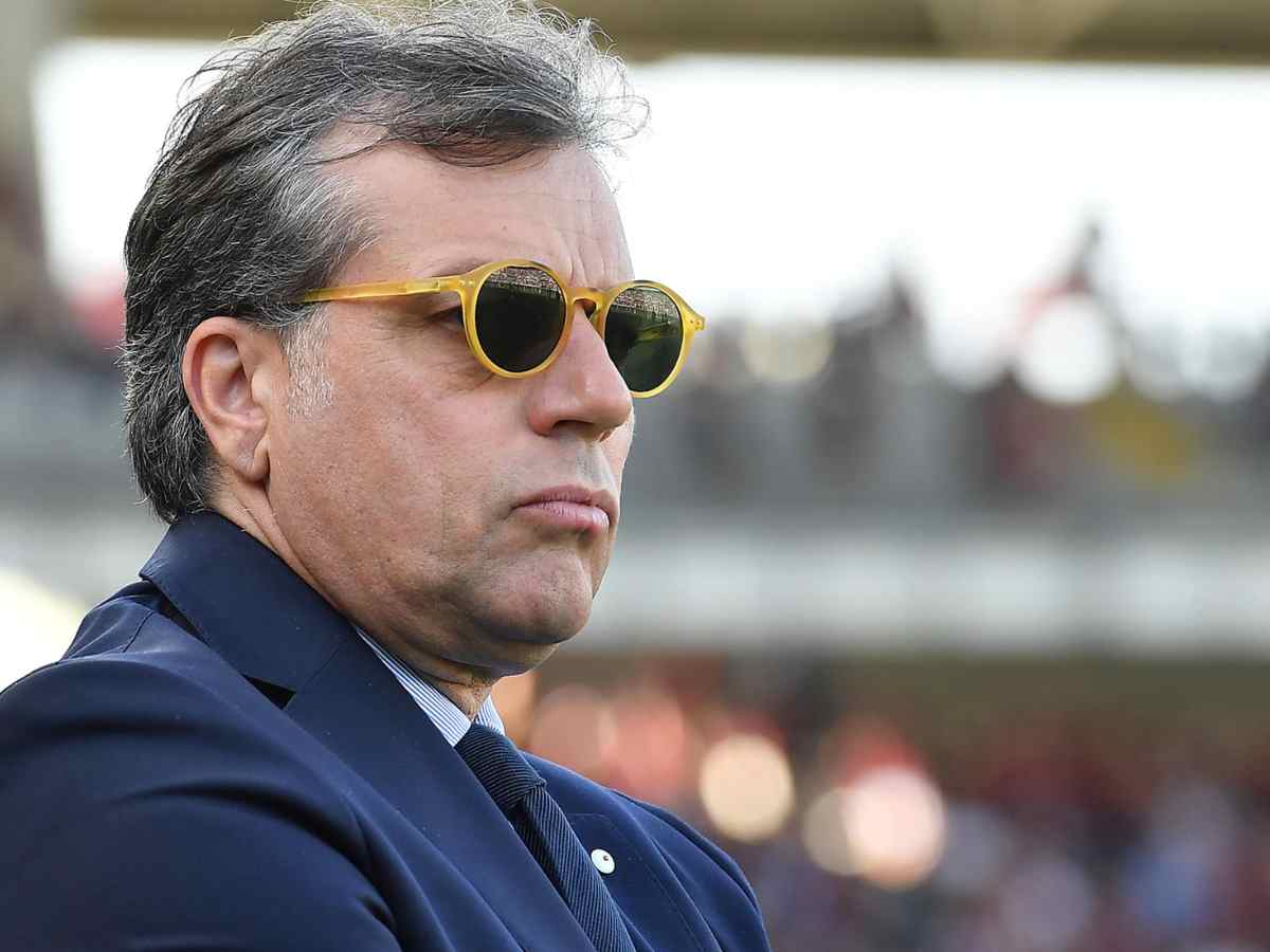 Cristiano Giuntoli perplesso