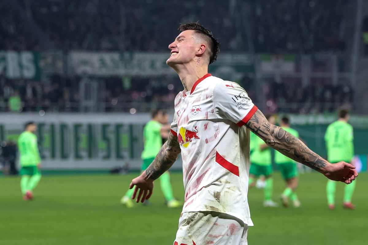 Benjamin Sesko in campo