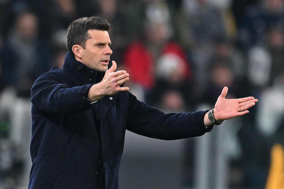 Thiago Motta sulla panchina della Juve