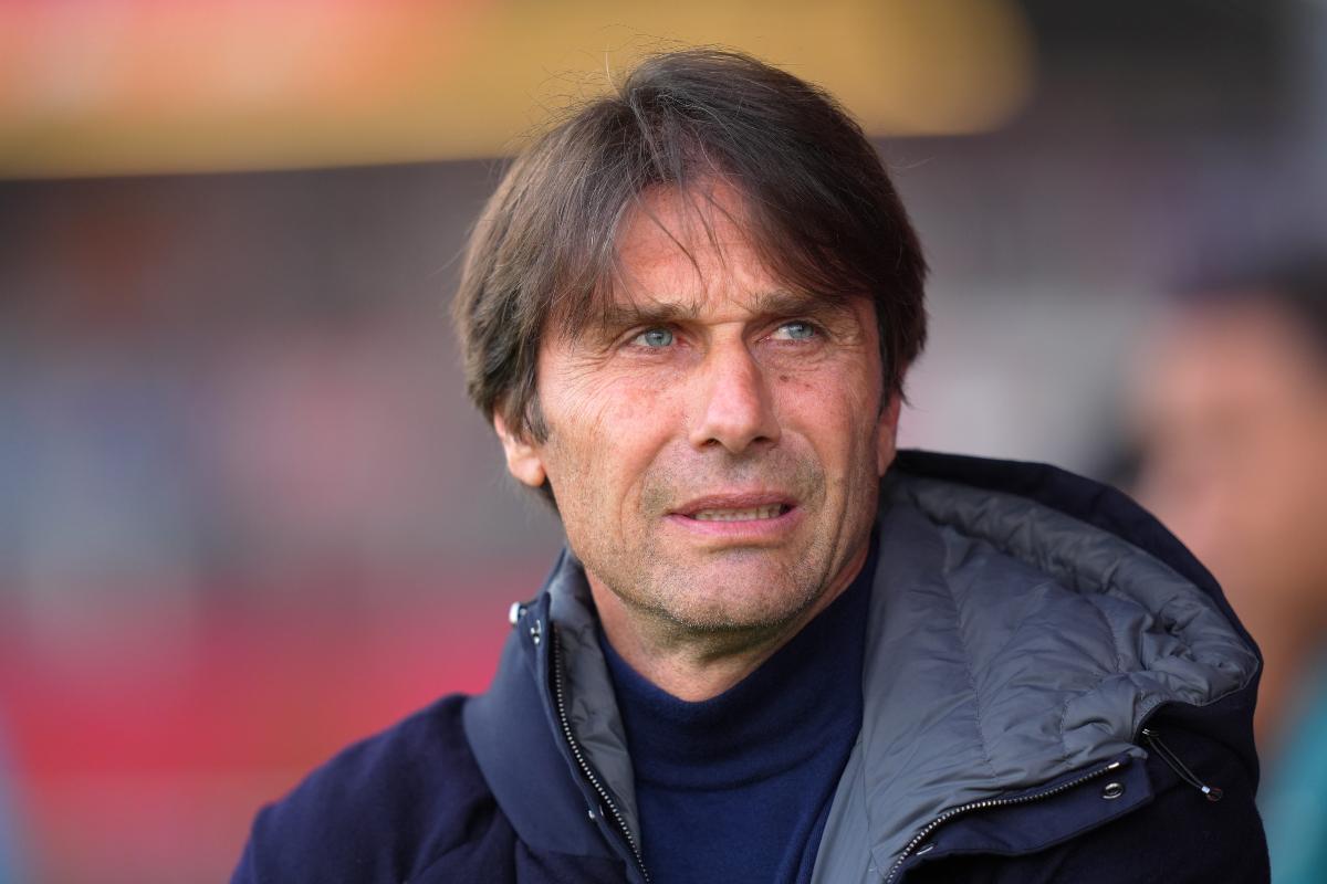L'allenatore del Napoli Antonio Conte
