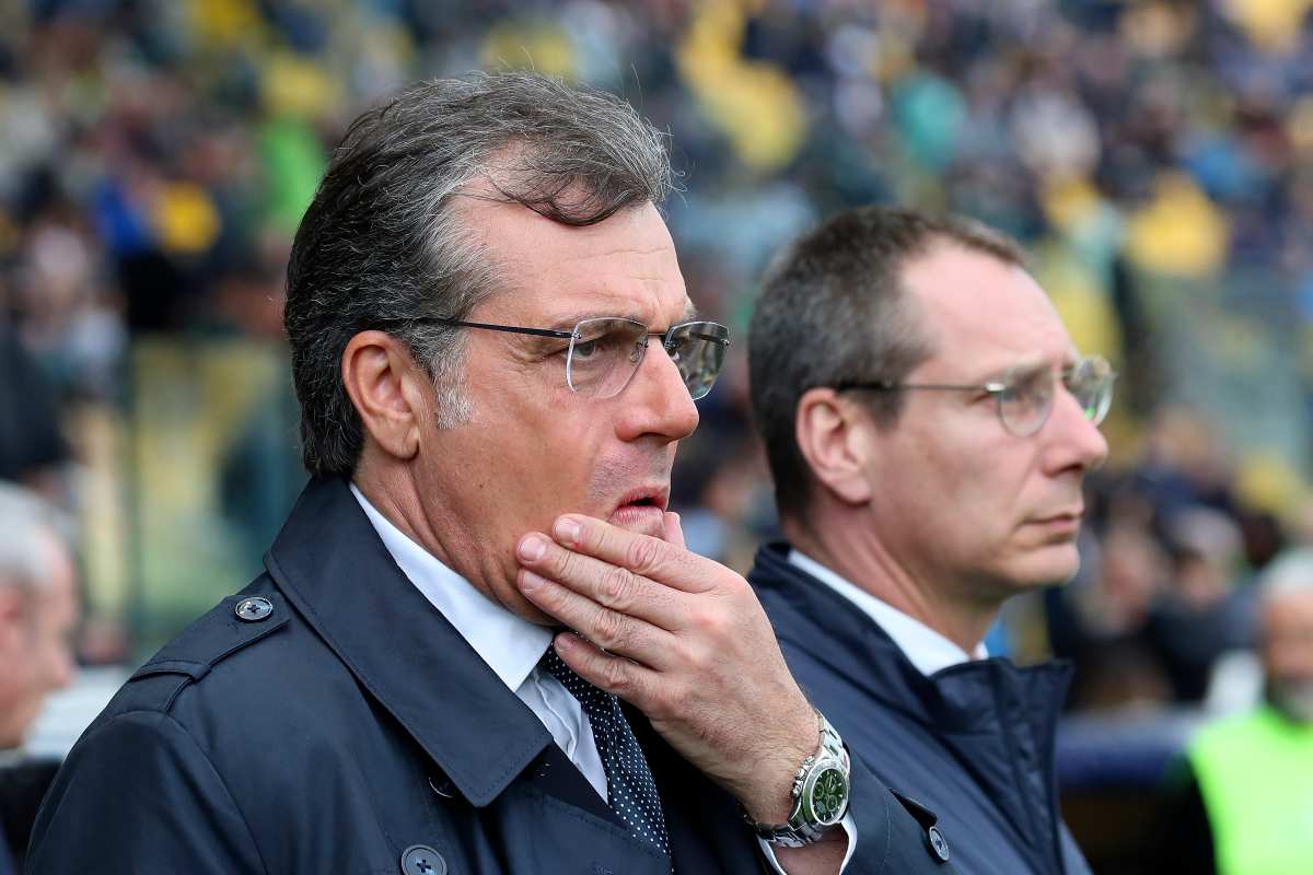 Cristiano Giuntoli preoccupato