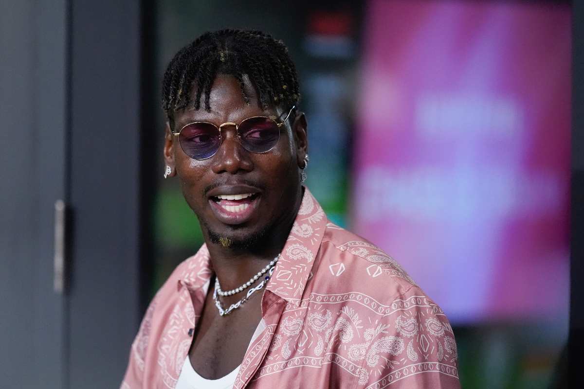 L'ex giocatore della Juventus Paul Pogba