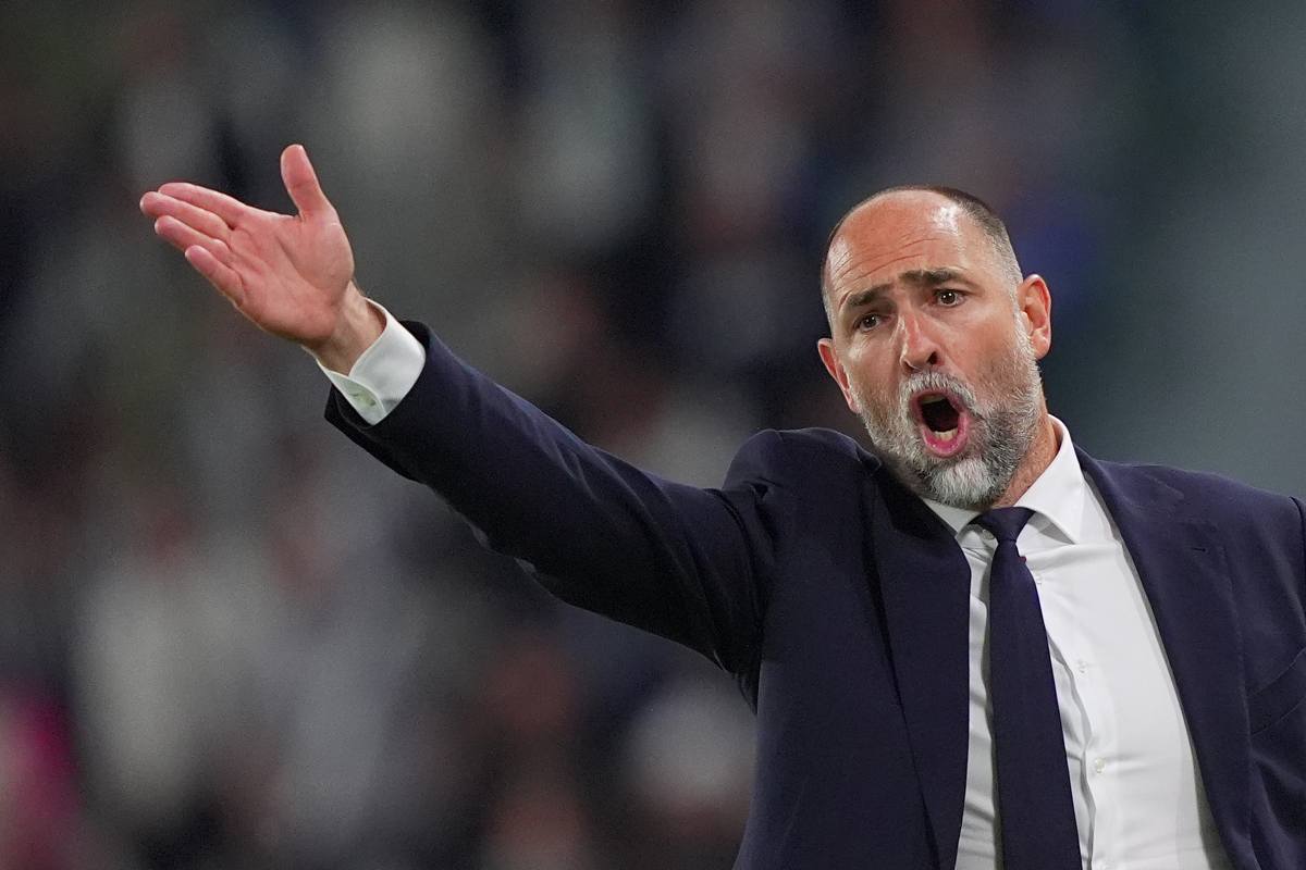 Igor Tudor arrabbiato in panchina